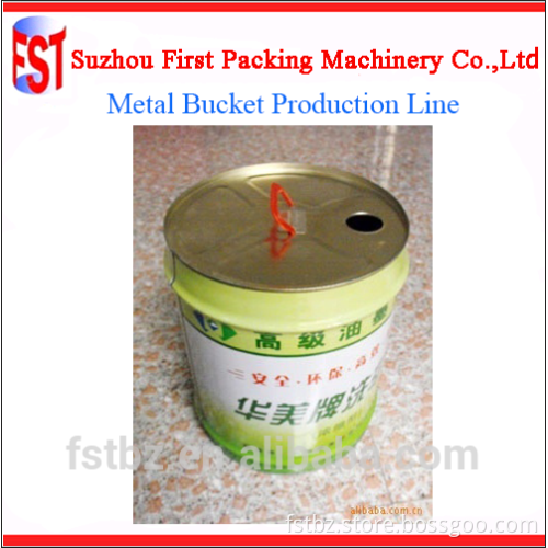 Complete Metal Bucket Making Line